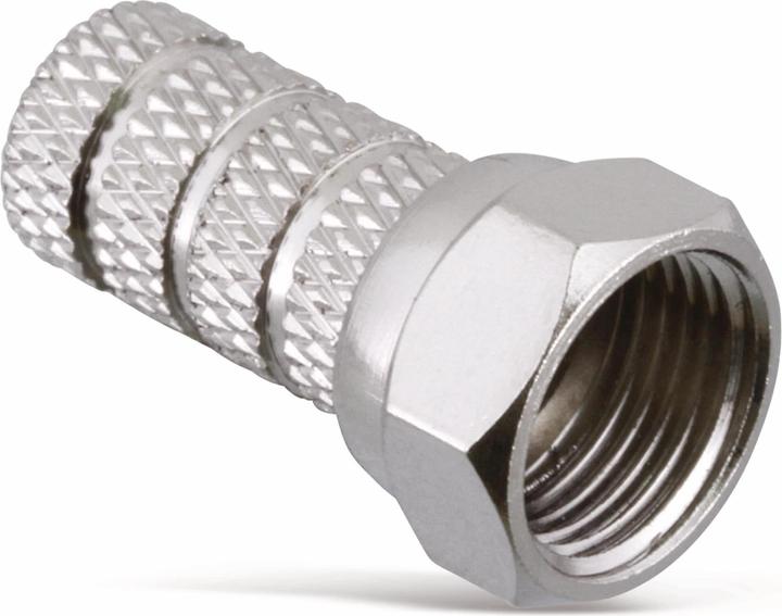 Produktbild Eneroid F-Stecker, 6,5 mm, Aufdrehmontage