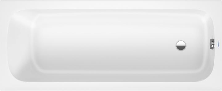 Duravit Qatego bathtub, built-in, 1700x700x480mm, acrylic, 1 backslide, white (170 cm, 70 cm)