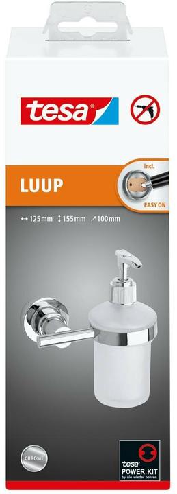 Actual product image tesa LUUP soap dispenser incl. adhesive solution without drilling