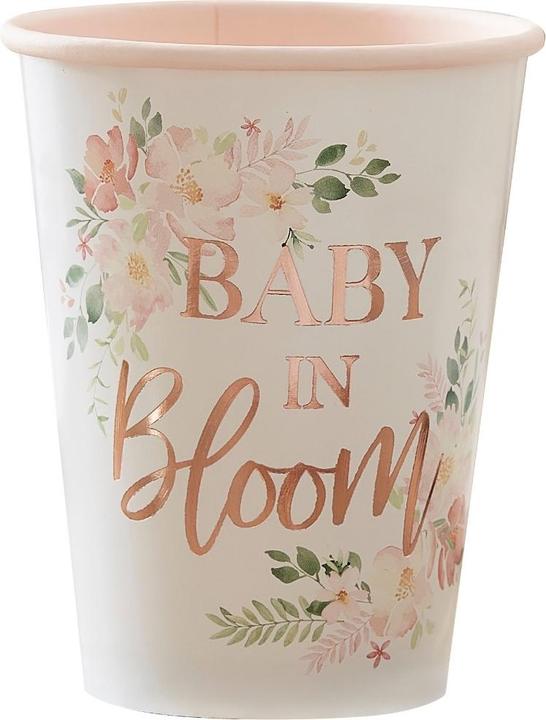 Actual product image Ginger Ray Gobelets "Baby in bloom (8x)