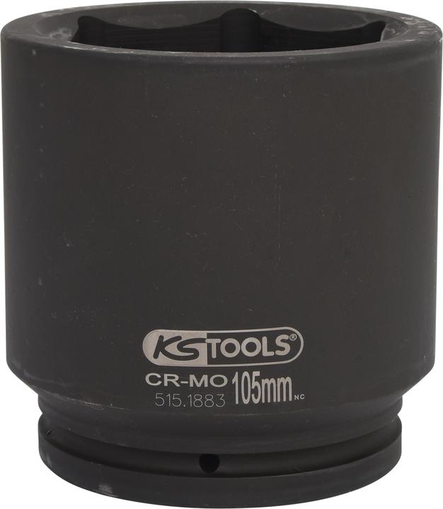 Actual product image KS Tools 1" power socket long (105 mm)