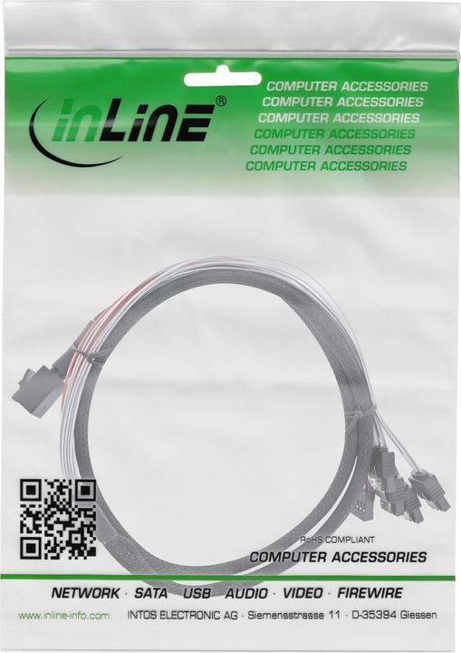 Produktbild InLine Mini SAS HD Kabel (50 cm, Mini-SAS)
