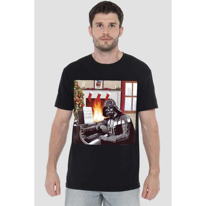 Immagine prodotto Star Wars Christmas Carols Maglietta Darth Vader Uomo (M)
