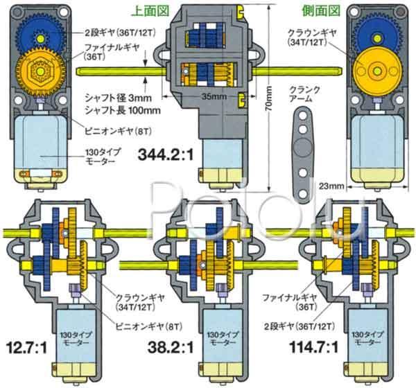 Produktbild Wittmax Single Gear Box (4-Speed) (Baukit)