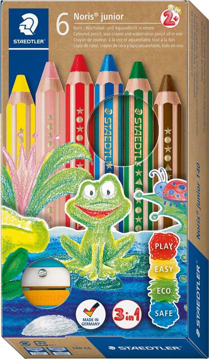 Staedtler Buntstift Noris junio 6ST (Mehrfarbig, 6 x)
