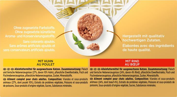 Image du produit Gourmet Or (Adulte, Senior, 4 pcs, 85 g)