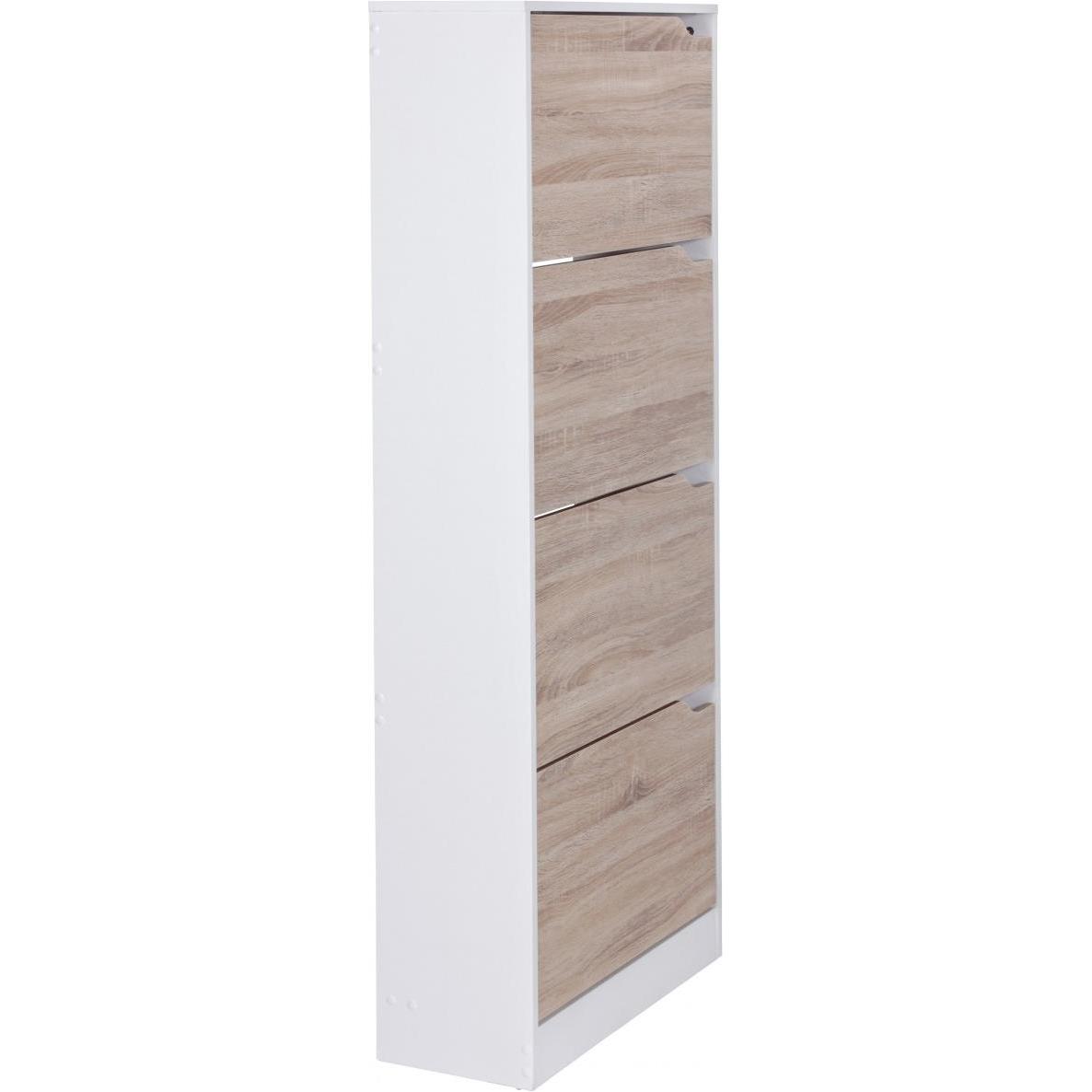 Wohnling, Schuhschrank, Clemence (60 x 24 x 150 cm)