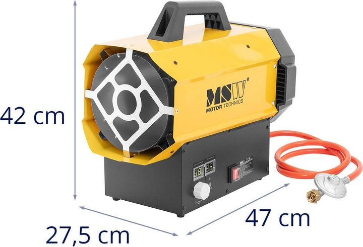 Image du produit MSW Canon à air chaud - 40 kW - 310 m²