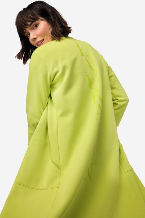 Immagine prodotto Laurasøn Sweat-Cardigan, Straight Fit, offene Jacke, sichtbare Nähte (L)