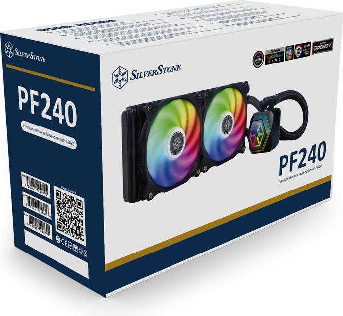 Produktbild Silverstone Permafrost PF240-ARGB V2, Komplett-Wasserkühlung