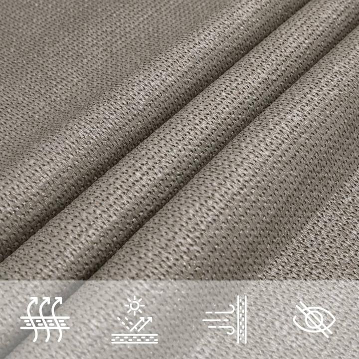 Actual product image VidaXL Sonnensegel 160 g/m² Rechteckig HDPE (5 x 7 m)