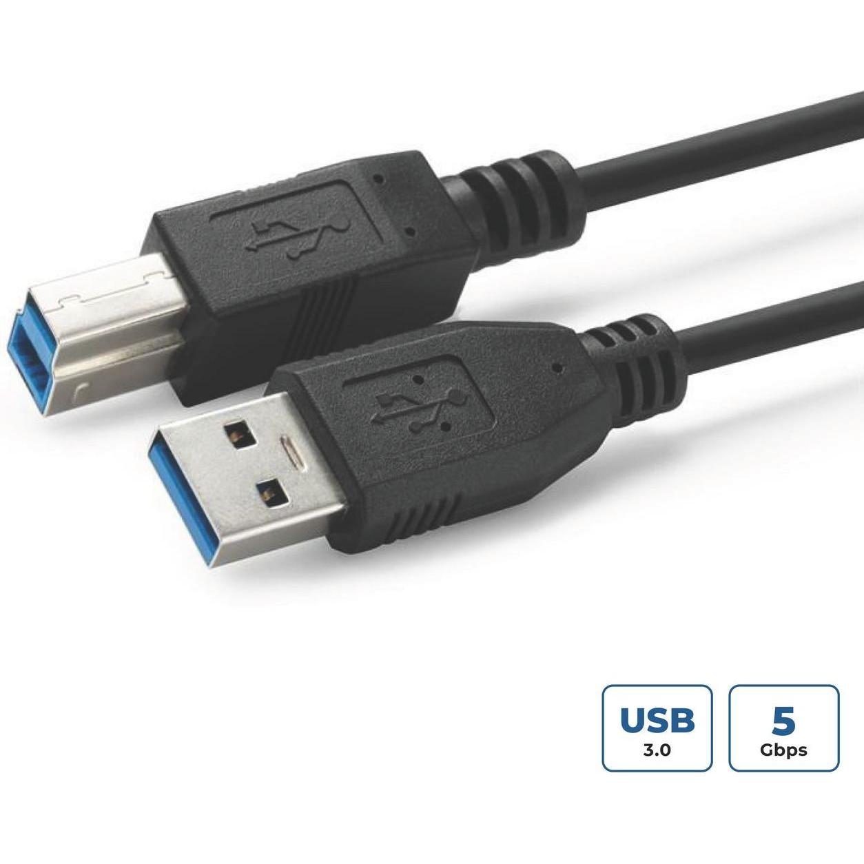 MicroConnect Cavo USB (1 m, USB 3.2 Gen 1), Cavo USB