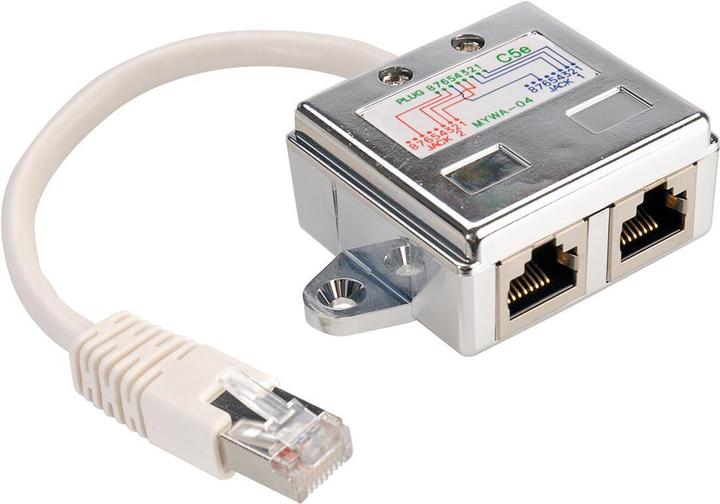 Produktbild Value RJ45 T-Adapter (RJ45, RJ45 (2x))