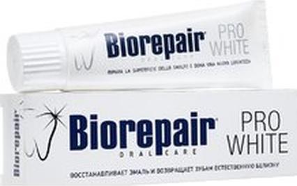 Actual product image Biorepair Pro White Whitening Toothpaste with microRepair 2.5 fl.oz 75ml (75 ml)