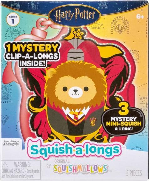 Immagine prodotto Jazwares Harry Potter - Squishmallows - Squish-a-longs - Schlüsselanhänger - 1 Stück