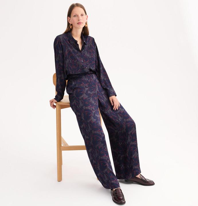 Produktbild Anne Weyburn Weite Hose mit hohem Bund (50)