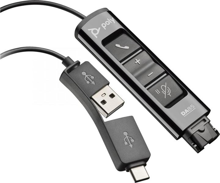 Actual product image Poly DA75 USB to QD Adapter