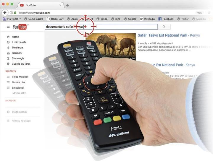 Actual product image Meliconi Smart 4 (Universal remote control)