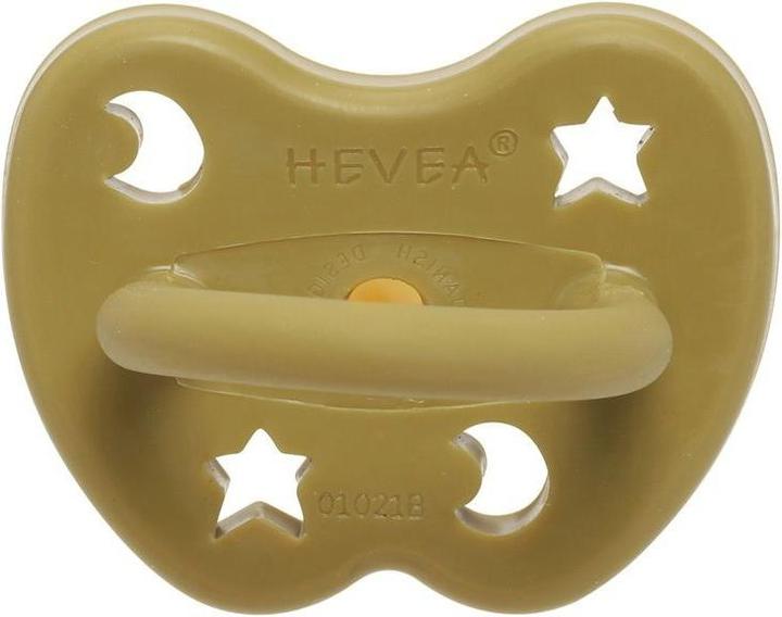 Image du produit Hevea Sucette en caoutchouc naturel, Olive, adaptée à la mâchoire (1 x, à partir de 3 M.)