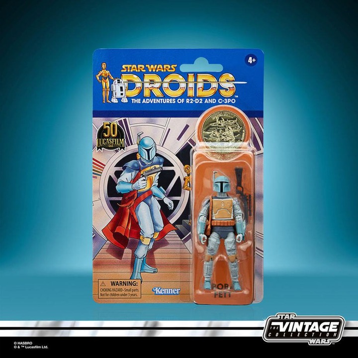 Actual product image Hasbro Star Wars: Droids Vintage Collection Action Figure 2021 Boba Fett
