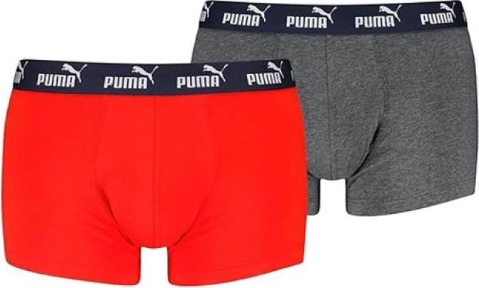 Produktbild Puma Elements Men Basic Boxers 2p Red (XL, 2er Pack)
