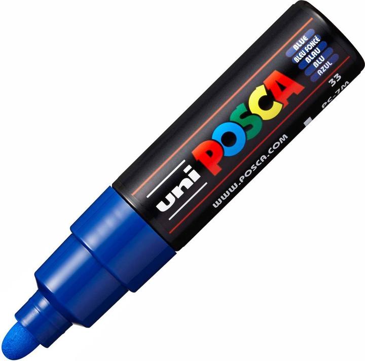 Produktbild Posca Medium Marker PC-7M (Dunkelblau, 5.50 mm, 1 x)