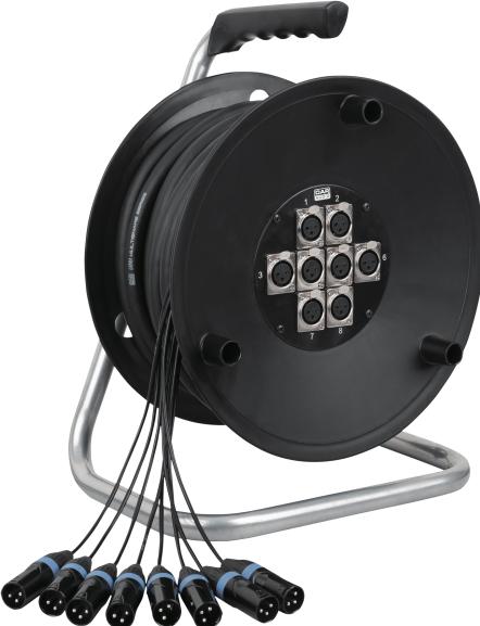 Produktbild DAP-Audio Python 8 (16 m, XLR Kabel)