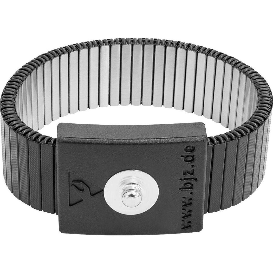 BJZ A-64106 ESD-Metallarmband Schwarz (A-64106)