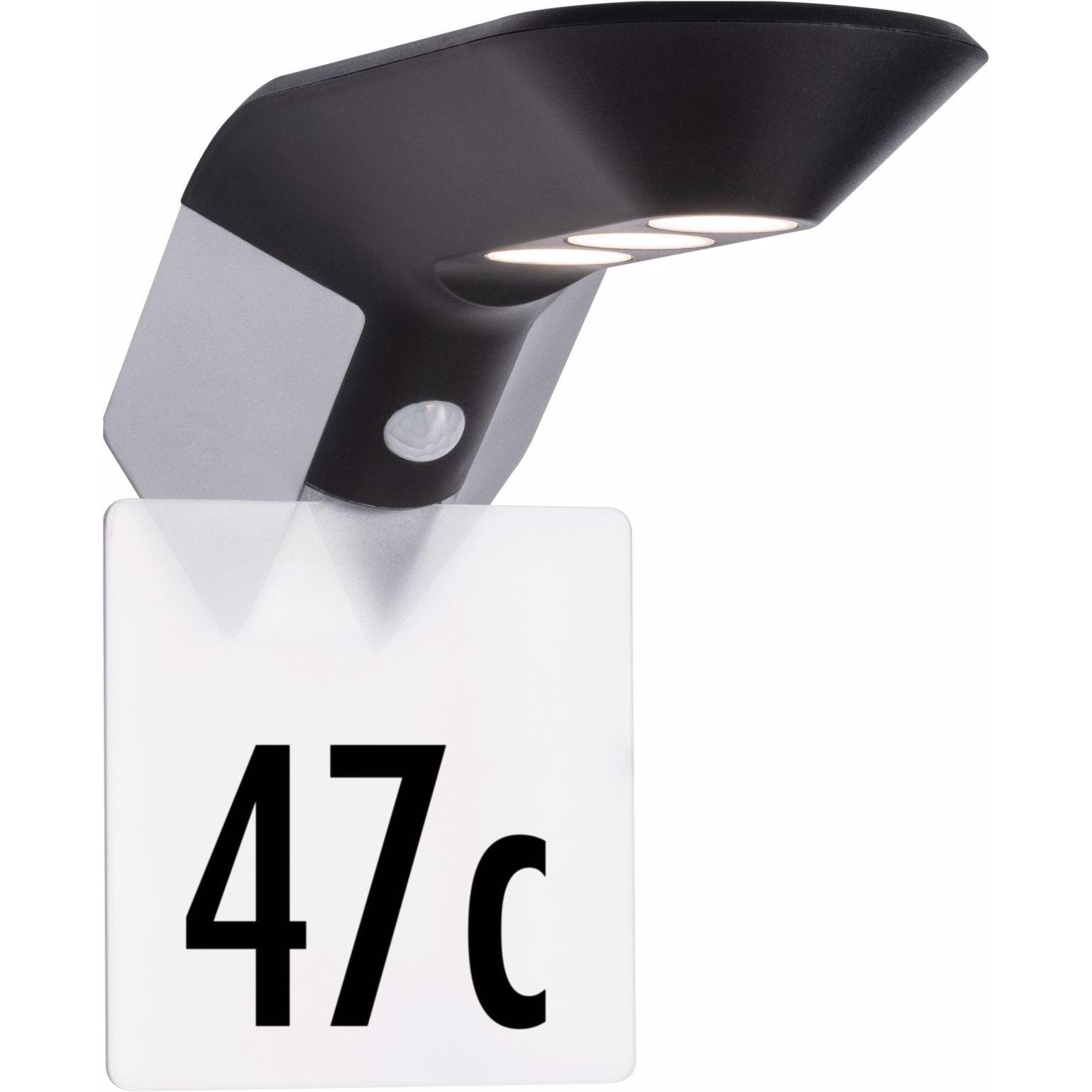 Thumbnail - Paulmann, Gartenbeleuchtung, Solar Wandleuchte Soley (150 lm, IP44)