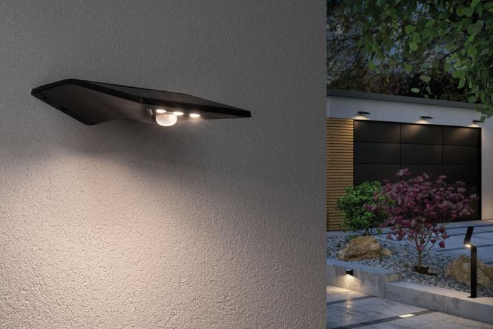 Actual product image Paulmann Solar Wall Light Yoko (145 lm, IP44)