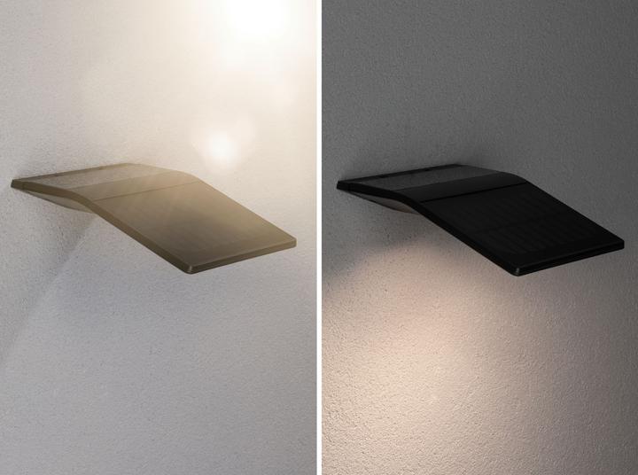 Actual product image Paulmann Solar Wall Light Yoko (145 lm, IP44)