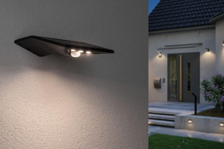 Actual product image Paulmann Solar Wall Light Yoko (145 lm, IP44)