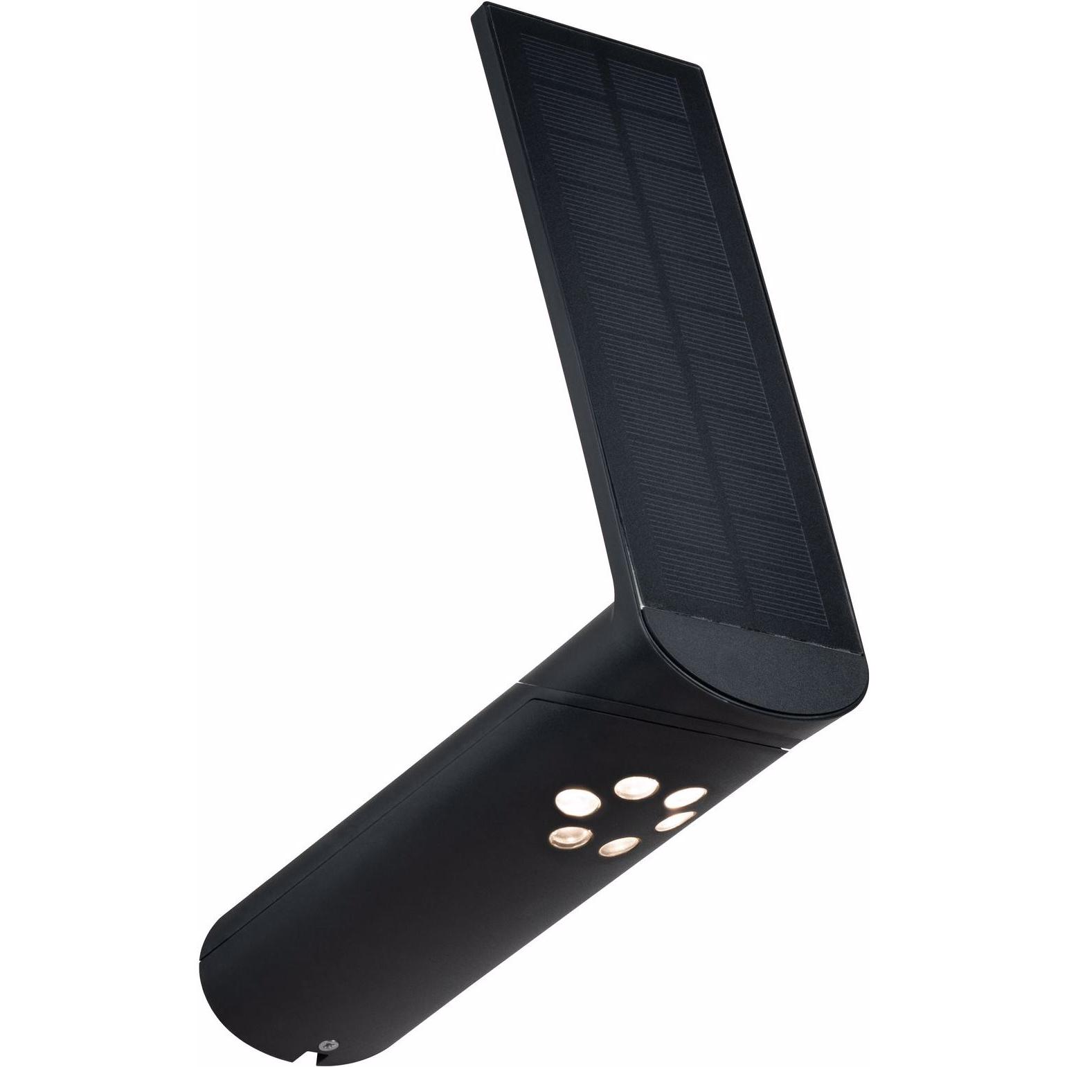 Paulmann, Gartenbeleuchtung, Solar Wandleuchte Ilias (115 lm, IP44)