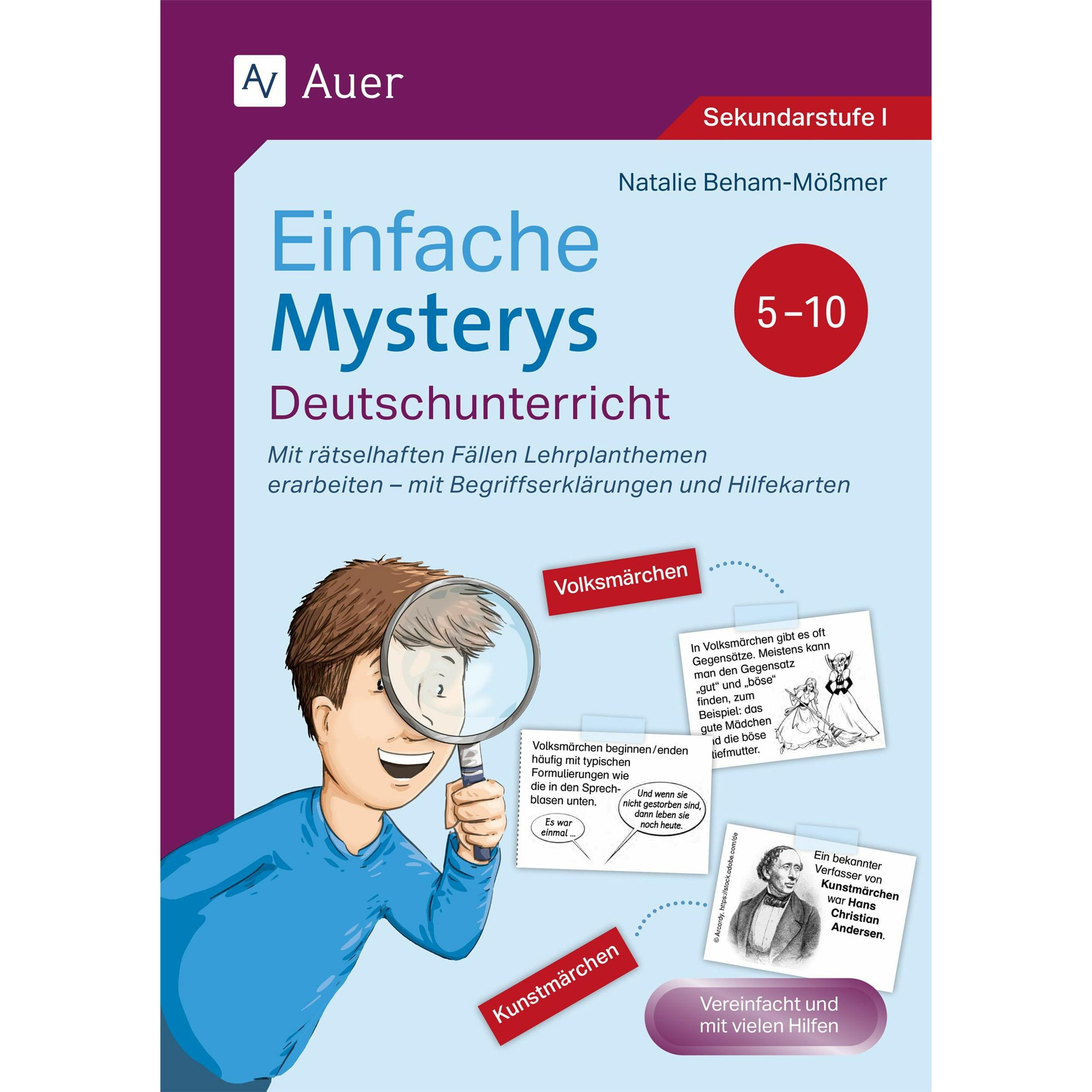 Einfache Mysterys Deutschunterricht 5-1, Schulbücher von Natalie Beham-Mössmer