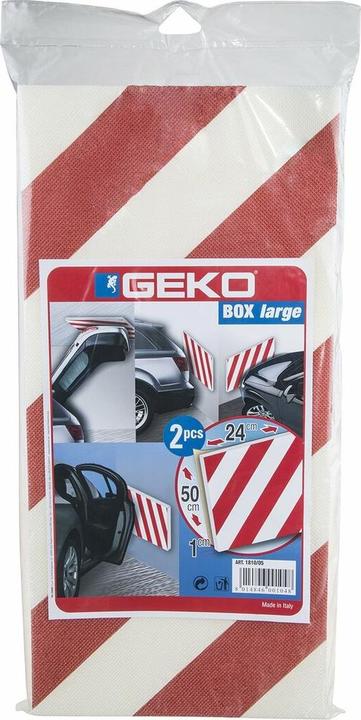 GEKO Stossstange Weiss 24 x 50 cm