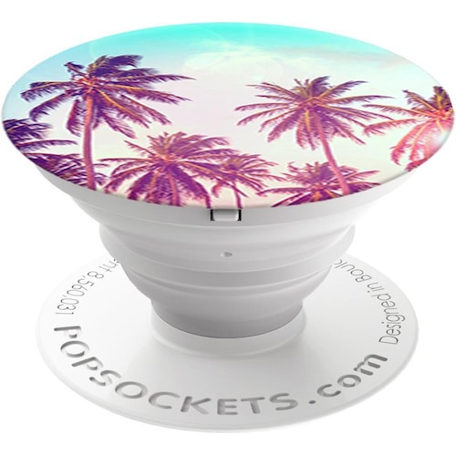 PopSockets Palm Trees, Smartphone Halterung, Weiss