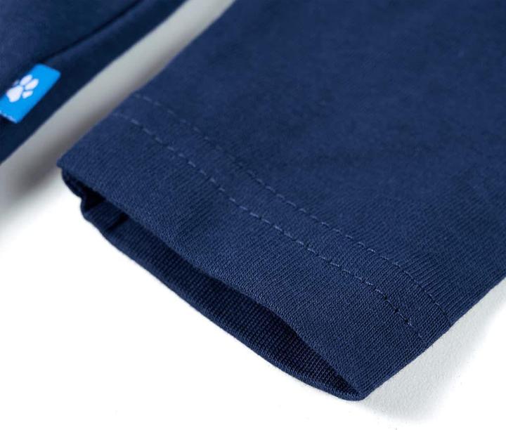 Immagine prodotto vidaXL Camicia da bambino a maniche lunghe blu navy 92,Materiale: 100 (92)