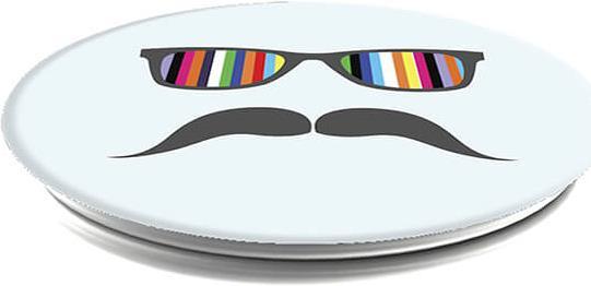 Actual product image PopSockets Mustache Rainbow