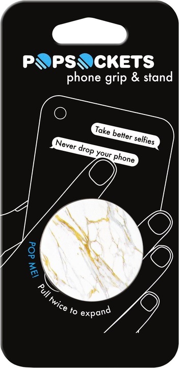 Actual product image PopSockets Calacatta