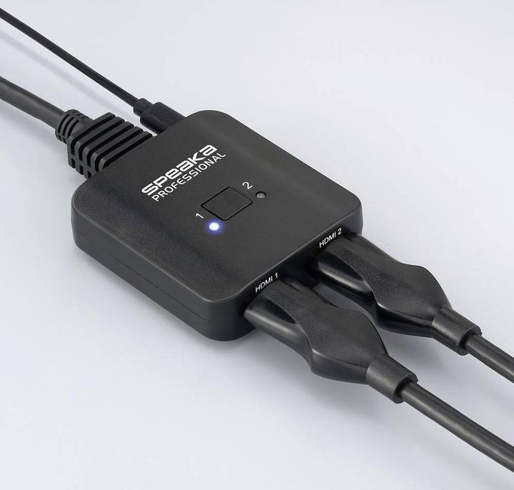 Actual product image SpeaKa Professional SP-HDMIBS-100 2+1 Port HDMI-Switch bidirektional verwendbar