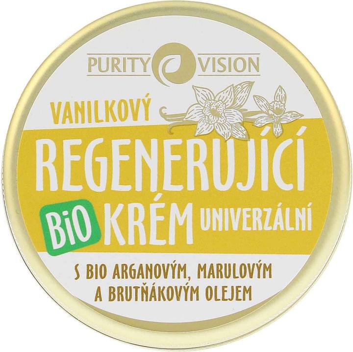 Image du produit Purity Crème régénératrice universelle bio à la vanille (70 ml, Crème de jour)