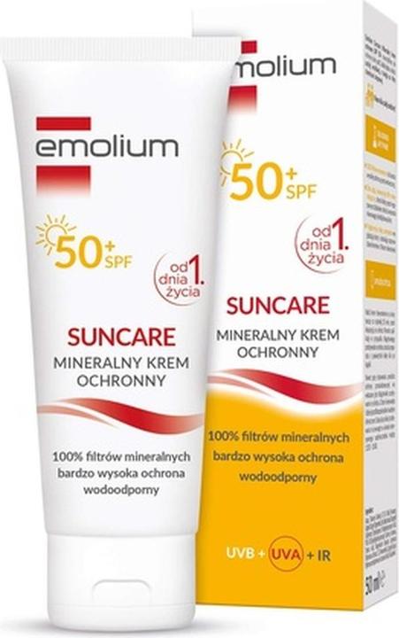 Emolium Suncare Mineral Protective Creme SPF50+ 50 ml (Sonnencreme, SPF 50+, 50 ml)