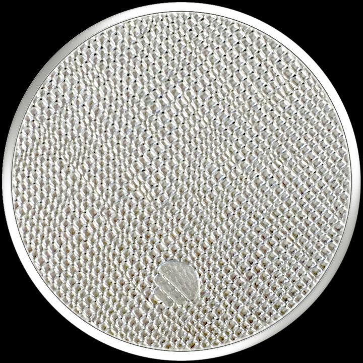 Actual product image PopSockets Saffiano Silver