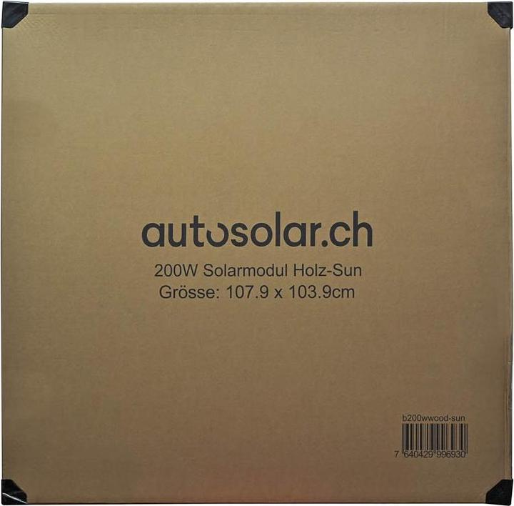 Produktbild Autosolar Solarpanel (200 W)