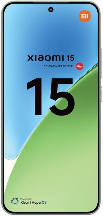 Produktbild Xiaomi 15 (256 GB, Green, 6.36", Dual SIM, 5G)