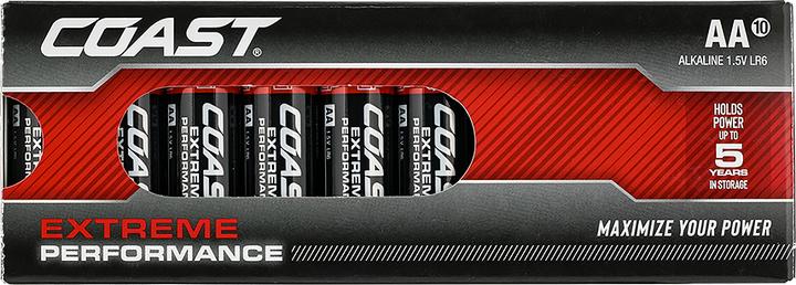 Coast AA LR06 Paquet Extreme Performance 10 (10 pcs, AA)