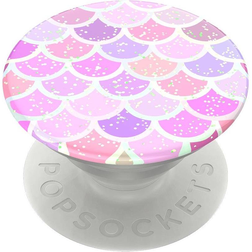 PopSockets Glitter Mermaid, Smartphone Halterung, Weiss, Mehrfarbig