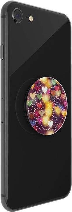Actual product image PopSockets Glitter Bokeh Hearts