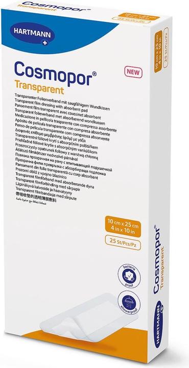 Immagine prodotto Cosmopor trasparente 10x25cm sterile 25 pezzi (25x)