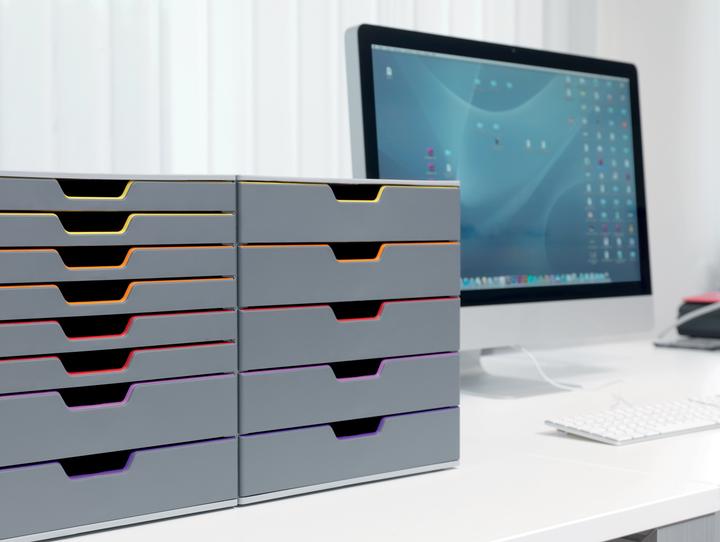 Produktbild Durable Schubladenbox Varicolor 7 (A4)